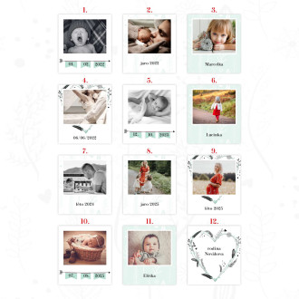 Polaroid fotografie Naše okamžiky