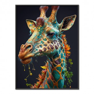 Psychadelická žirafa 2