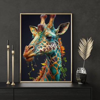 Psychadelická žirafa 2