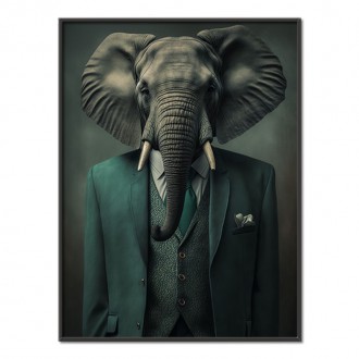 Slon v obleku
