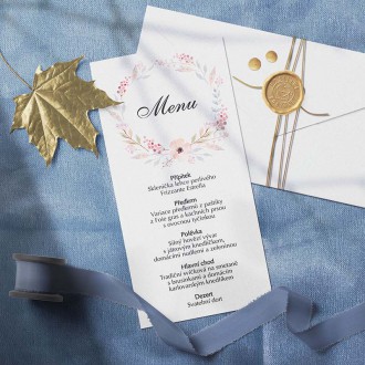 Svatební menu KL1801m
